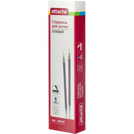 Стержень гелевый Attache Economy синий 139 мм (толщина линии 0.5 мм) Стержень гелевый Attache Economy синий 139 мм (толщина линии 0.5 мм)