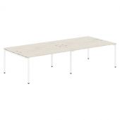 Стол 4-х местный XWST 3214 Сосна Эдмонт/Белый 3206х1406х750 XTEN-S
