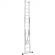 Лестница трехсекционная алюминиевая 3х10 ступеней TOPFORT