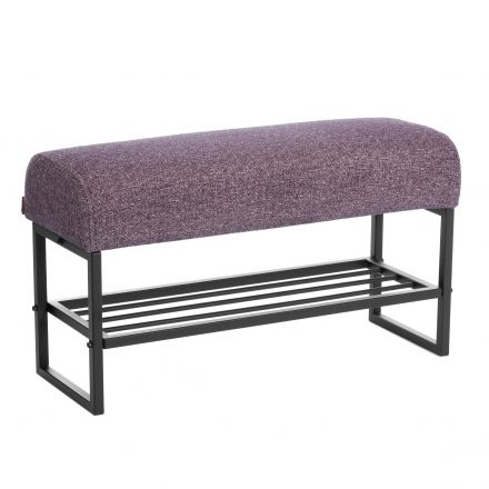 Банкетка-обувница Charli Lux/Чарли Люкс велюр/букле, VT shape wood rose Банкетка-обувница Charli Lux/Чарли Люкс велюр/букле, VT shape wood rose