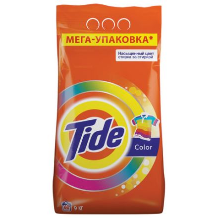 Стиральный порошок-автомат 9 кг, TIDE (Тайд) Color Стиральный порошок-автомат 9 кг, TIDE (Тайд) Color