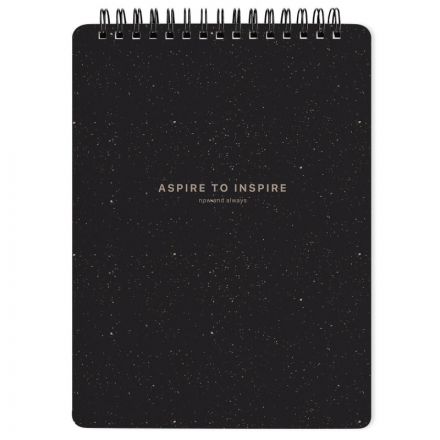 Блокнот А5 80л.клетка,спираль,Be Smart Sence черн,N3708 Блокнот А5 80л.клетка,спираль,Be Smart Sence черн,N3708