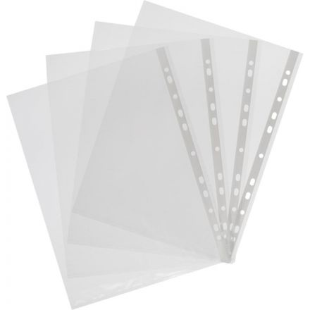 Файл-вкладыш А4 35 мкм, рифленые Attache, 100 шт.упаков Файл-вкладыш А4 35 мкм, рифленые Attache, 100 шт.упаков