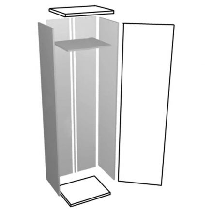 Гардероб Mon_ EASY Director К96 дуб шамони светлый