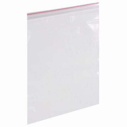 Пакеты с замком ZIP LOCK "зиплок", комплект 100 шт., 200х250 мм, ПВД, толщина 40 микрон, BRAUBERG, 606215