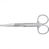Ножницы с одним острым концом, верт.-изог.,140 мм Н-289