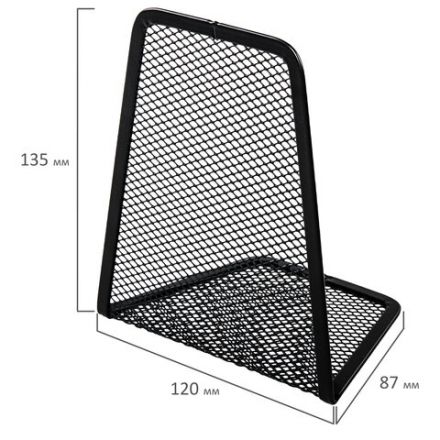 Держатель (ограничитель) подставка для книг BRAUBERG "Germanium Mesh", КОМПЛЕКТ 2 штуки, металл, 237977 Держатель (ограничитель) подставка для книг BRAUBERG "Germanium Mesh", КОМПЛЕКТ 2 штуки, металл, 237977