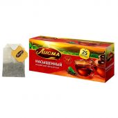 Чай черный в пакетиках Лисма Насыщенный  1,8грx25шт