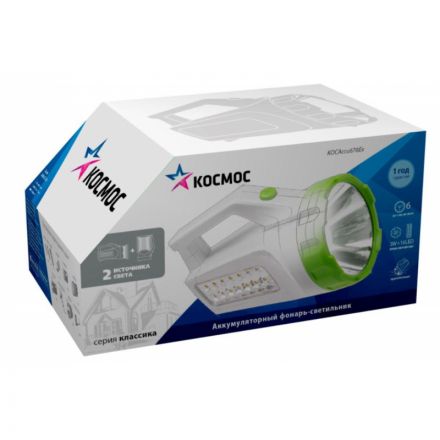 Фонарь светодиодный аккум. КОСМОС Accu678Ex 3Вт LED+16хSM Фонарь светодиодный аккум. КОСМОС Accu678Ex 3Вт LED+16хSM