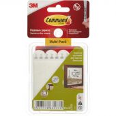 Застежки самоклеящиеся Command для картин, белые, большие, 8 пар (17206-2) Застежки самоклеящиеся Command для картин, белые, большие, 8 пар (17206-2)