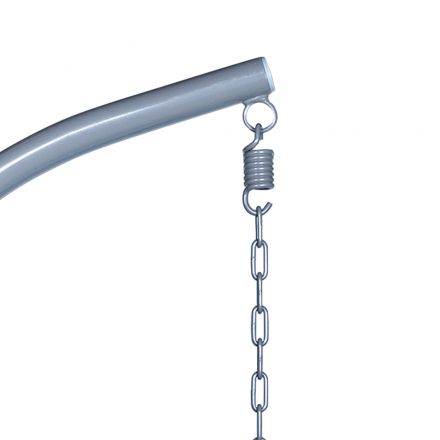 Подвесное кресло LESET БАЛИ, Серый, Бирюза яркая, Полиэстер с водоотталкивающей пропиткой (Oxford)