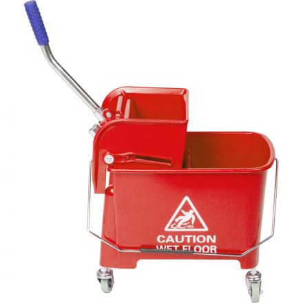 Тележка уборочная мини с отжимом, Luscan Prof, 20л, 63x27x67см, красная Тележка уборочная мини с отжимом, Luscan Prof, 20л, 63x27x67см, красная