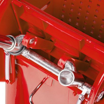 Тележка уборочная мини с отжимом, Luscan Prof, 20л, 63x27x67см, красная Тележка уборочная мини с отжимом, Luscan Prof, 20л, 63x27x67см, красная