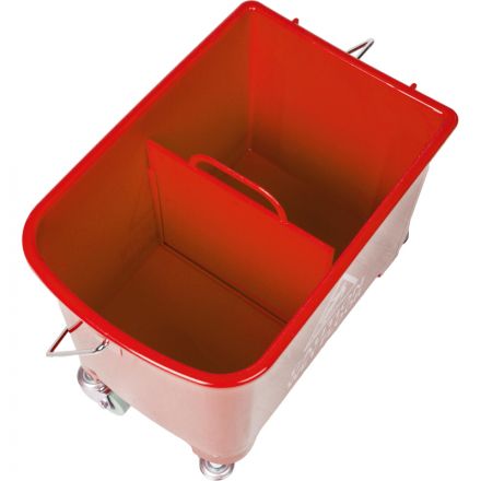 Тележка уборочная мини с отжимом, Luscan Prof, 20л, 63x27x67см, красная Тележка уборочная мини с отжимом, Luscan Prof, 20л, 63x27x67см, красная