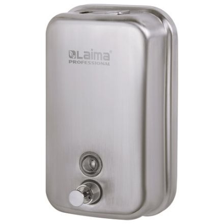 Дозатор для жидкого мыла LAIMA PROFESSIONAL INOX (гарантия 3 года), 1 л, нержавеющая сталь, матовый, 605395 Дозатор для жидкого мыла LAIMA PROFESSIONAL INOX (гарантия 3 года), 1 л, нержавеющая сталь, матовый, 605395