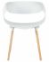 Стул обеденный DOBRIN ALIEN, ножки светлый бук, цвет белый (W-02) Стул обеденный DOBRIN ALIEN, ножки светлый бук, цвет белый (W-02)