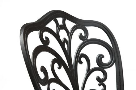 Стул Secret De Maison Mozart алюминиевый сплав, 53х41х89см, черный Стул Secret De Maison Mozart алюминиевый сплав, 53х41х89см, черный