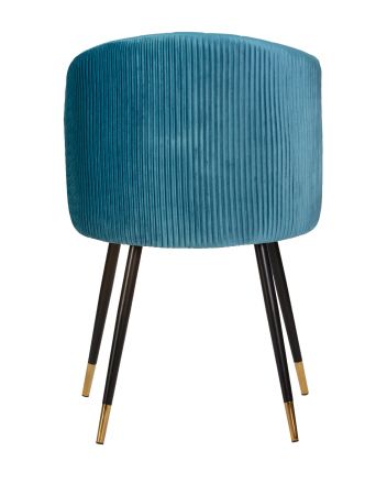 Стул обеденный DOBRIN MARY, морская волна велюр (1922-7) Стул обеденный DOBRIN MARY, морская волна велюр (1922-7)