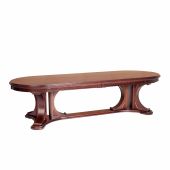 Стол VERSAL овальный бук, мдф, 300 (350/400) х 110 х 78 см, Tobacco Стол VERSAL овальный бук, мдф, 300 (350/400) х 110 х 78 см, Tobacco