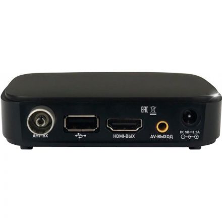 Приемник телевизионный BarTon TA-561, эфирный DVB-T2