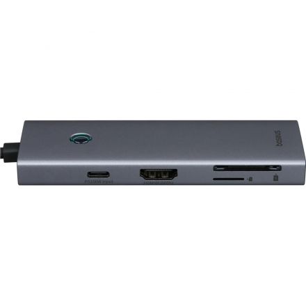 Разветвитель USB Baseus UltraJoy 7-Port Sp.Grey Type-C B00052803811-00 Разветвитель USB Baseus UltraJoy 7-Port Sp.Grey Type-C B00052803811-00