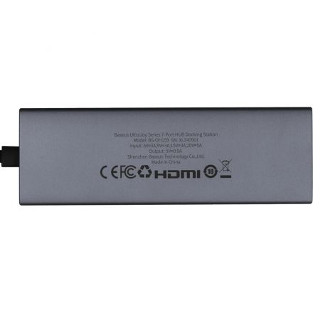 Разветвитель USB Baseus UltraJoy 7-Port Sp.Grey Type-C B00052803811-00 Разветвитель USB Baseus UltraJoy 7-Port Sp.Grey Type-C B00052803811-00