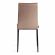 Стул CAPRI (mod. BC565-DC) металл, флок, 43 х 53 х 92 см, Beige (бежевый) HLR8 / черный