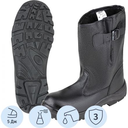Сапоги рабочие (мод.15-0М) утепл. (р.46)