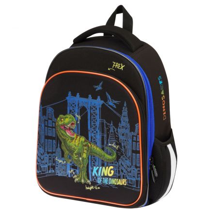 Ранец Berlingo Expert Plus "T-Rex style" 37*28*16см, 2 отделения, 2 кармана, анатомическая спинка Ранец Berlingo Expert Plus "T-Rex style" 37*28*16см, 2 отделения, 2 кармана, анатомическая спинка