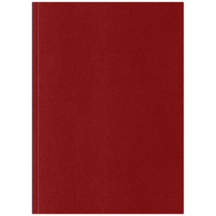 Телефонная книга А7, 64л., кожзам, OfficeSpace "Dallas" бордовый, с вырубкой