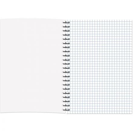 Бизнес-тетрадь Flakes pink обложка УФ лак, спираль, А5, 48л, клетка Бизнес-тетрадь Flakes pink обложка УФ лак, спираль, А5, 48л, клетка