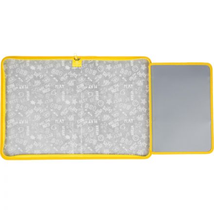 Папка для труда №1School Шустрики, А4,резинки,ткань/ламин.,340х235х30,ПТ-Р4