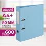 Папка-регистратор Attache Bright colours 80 мм мет. уг. голуб,ПБП2,карм.кор Папка-регистратор Attache Bright colours 80 мм мет. уг. голуб,ПБП2,карм.кор