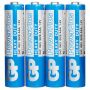 Батарейки КОМПЛЕКТ 4 шт., GP PowerPlus AAA (R03, 24G), солевые, мизинчиковые, в пленке, 24CEBRA-2S4 Батарейки КОМПЛЕКТ 4 шт., GP PowerPlus AAA (R03, 24G), солевые, мизинчиковые, в пленке, 24CEBRA-2S4