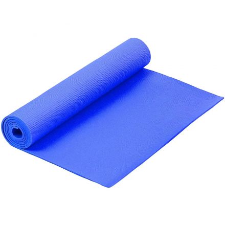 Коврик для фитнеса и йоги  Larsen PVC синий р173х61х0,4см 354071