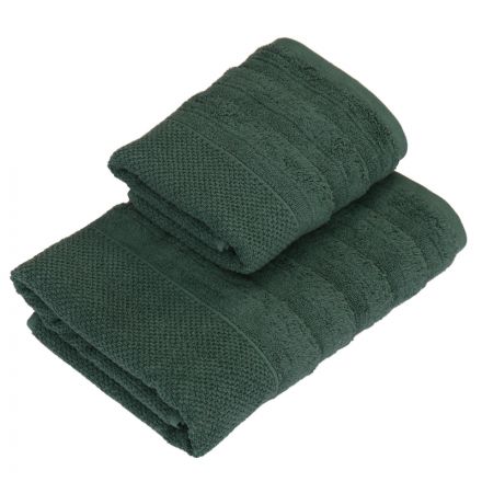 Полотенце махровое, Solo премиум Олимп 70х140см, 500г/м2 болотный
