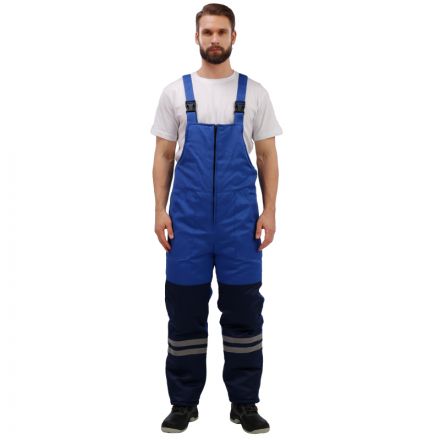 Костюм рабочий зимний з03-КПК вслк. с синим (р.52-54) 182-188 Костюм рабочий зимний з03-КПК вслк. с синим (р.52-54) 182-188