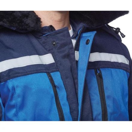 Костюм рабочий зимний з03-КПК вслк. с синим (р.52-54) 182-188 Костюм рабочий зимний з03-КПК вслк. с синим (р.52-54) 182-188