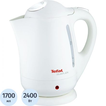 Чайник Tefal SILVER ION BF925132 1.7л 2400Вт белый Чайник Tefal SILVER ION BF925132 1.7л 2400Вт белый