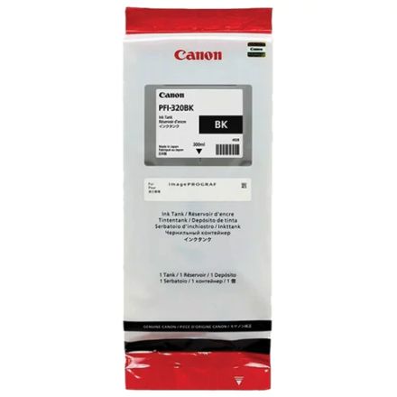 Картридж струйный CANON (PFI-320BK) для imagePROGRAF TM-200/205/300/305, черный, 300 мл, оригинальный, 2890C001 Картридж струйный CANON (PFI-320BK) для imagePROGRAF TM-200/205/300/305, черный, 300 мл, оригинальный, 2890C001