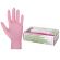 Перчатки нитриловые смотровые SFM Supersoft PINK, Германия, 100 пар (200 штук), размер 9-10, L (большой), розовые