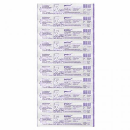 Шприц 3-х компонентный PASCAL, 5 мл, КОМПЛЕКТ 100 шт., в пакете, игла 0,7х30 – 22G, 120406