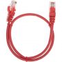 Патч-корд REXANT (02-0103-05) U/UTP, CAT 5e, 26AWG, LSZH, красный, 0,5м Патч-корд REXANT (02-0103-05) U/UTP, CAT 5e, 26AWG, LSZH, красный, 0,5м