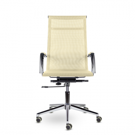 Кресло СН-300 Кайман В soft хром Ср TF21 (бежевый) Кресло СН-300 Кайман В soft хром Ср TF21 (бежевый)