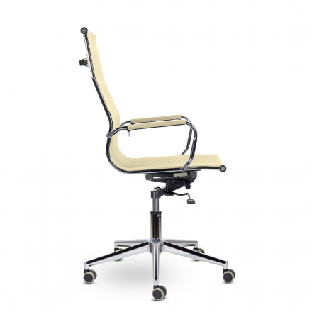Кресло СН-300 Кайман В soft хром Ср TF21 (бежевый) Кресло СН-300 Кайман В soft хром Ср TF21 (бежевый)