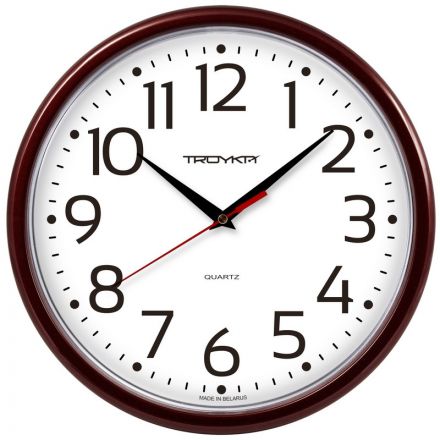 Часы настенные Troyka 91931912 (22.5х22.5х3.7 см)