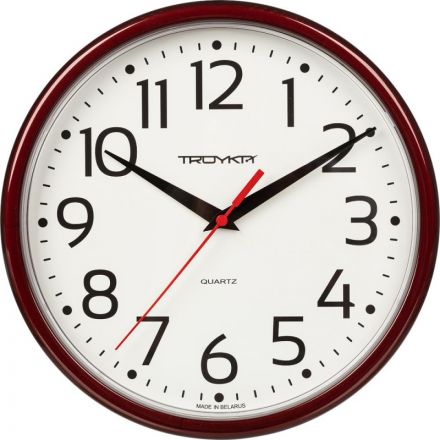 Часы настенные Troyka 91931912 (22.5х22.5х3.7 см)