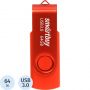 Флеш-память Smartbuy UFD 3.0/3.1 64GB Twist Red (SB064GB3TWR)