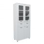 Шкаф медицинский Hilfe МД 2 1780/R-1 (металл/стекло, 800х400х1850 мм)