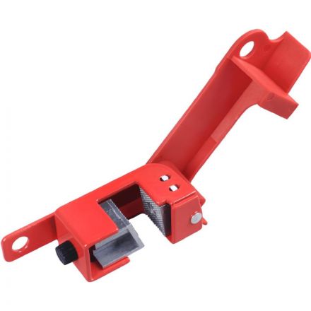 Блокиратор автоматов типа Grip Tight 491B 85х30х27 мм (Красный)(491B) Блокиратор автоматов типа Grip Tight 491B 85х30х27 мм (Красный)(491B)